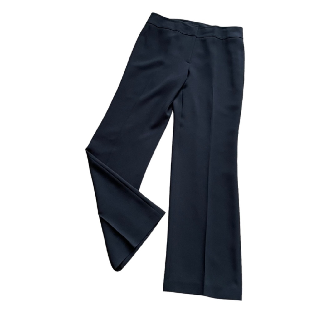 Ann Taylor Wide Leg Tailored Dress Pants | Black | 10